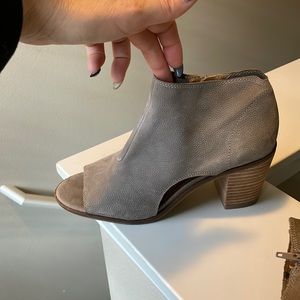 Lucky brand leather booties